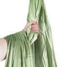 Sage yoga hammock wrapped around hand