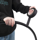 Black tape action shot