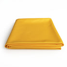 Yellow stretch silk folded