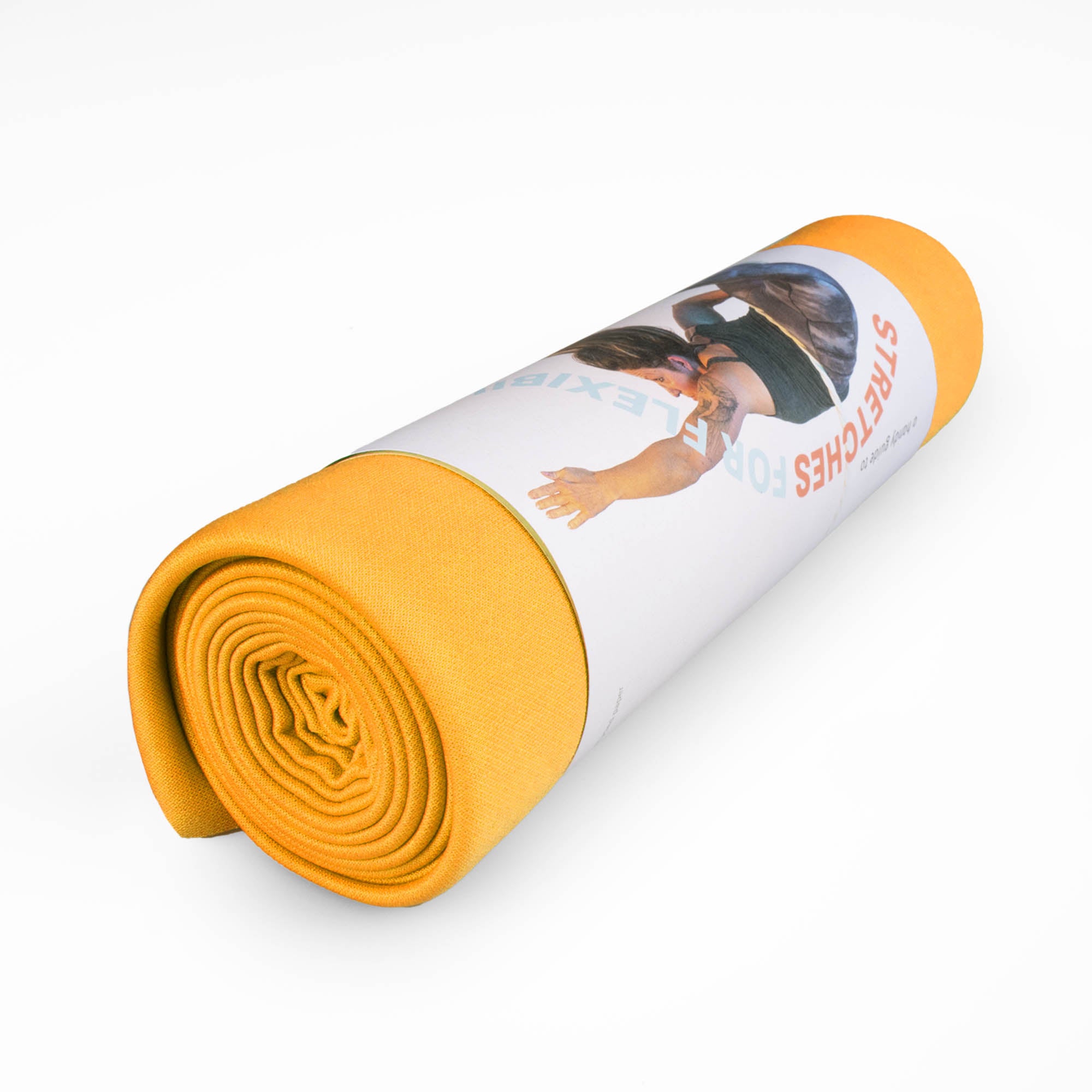 Yellow stretching silk packaged