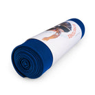 Navy blue stretching silk packaged