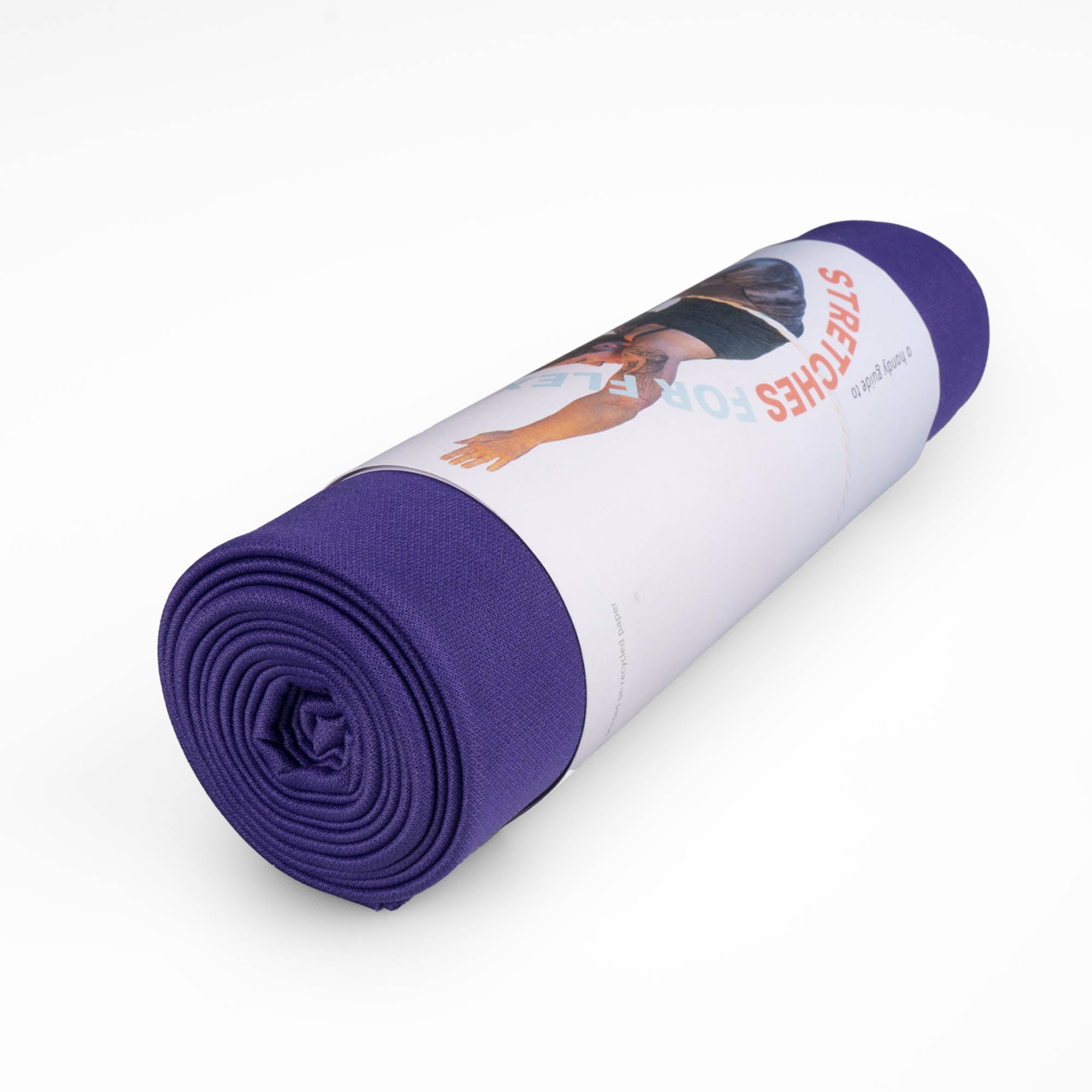 Purple stretching silk packaged