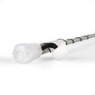 Flowtoys composite contact wand v2 close up of the wand end with knob attached
