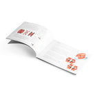 Henry's lizard yoyo booklet open