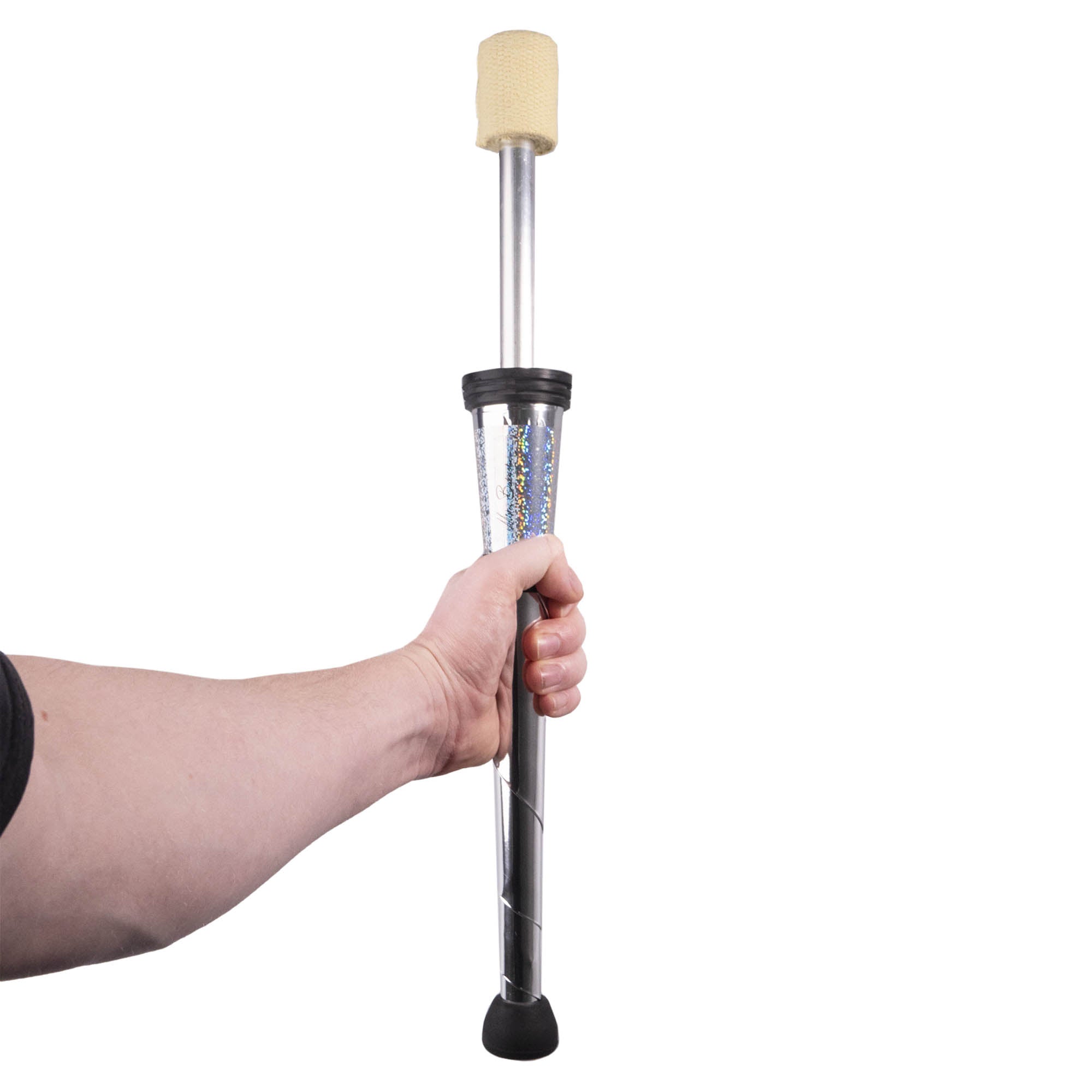 Mr Babache pro juggling torch in hand