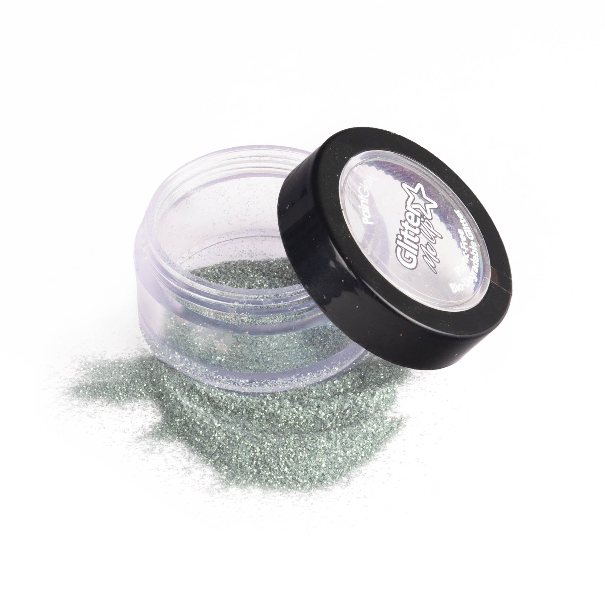 Sage glitter fine spill