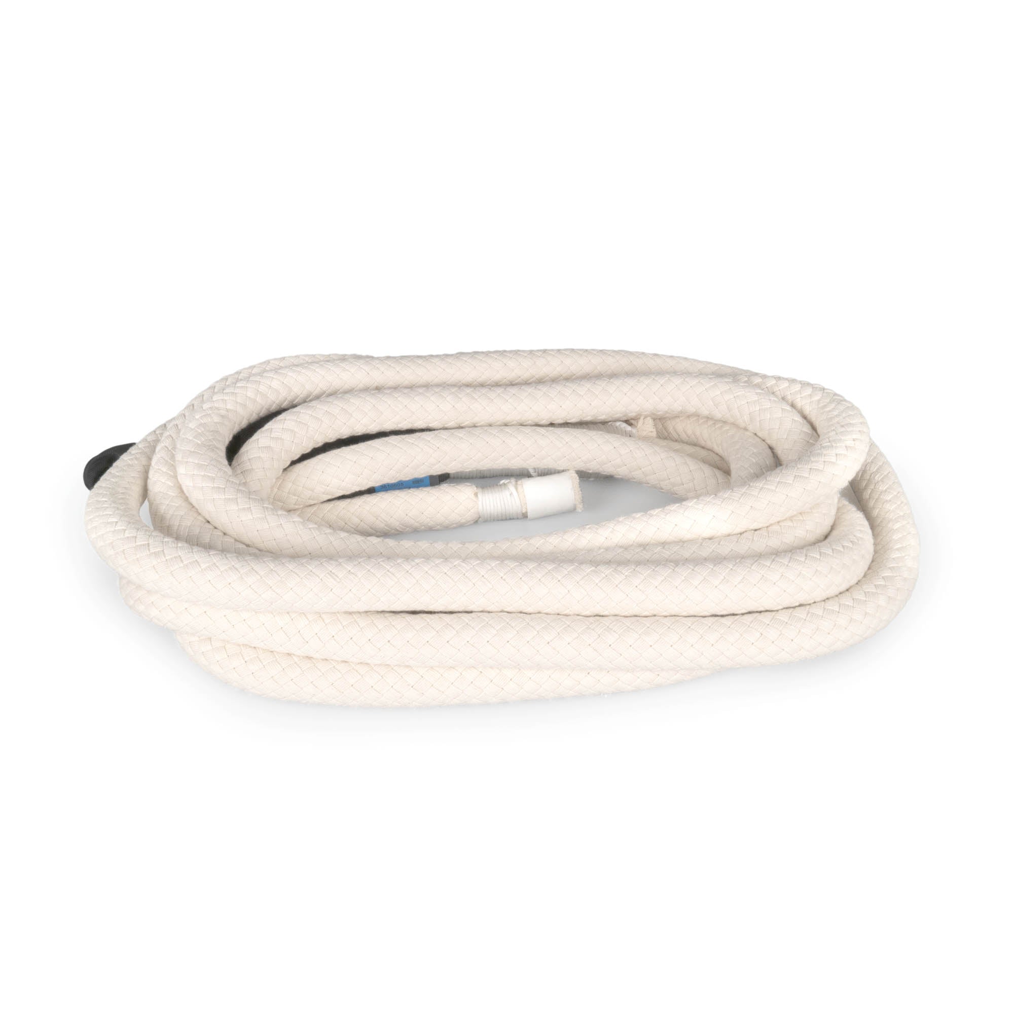 Coiled up laying down
