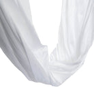 Prodigy 6m aerial yoga hammock in white close up 