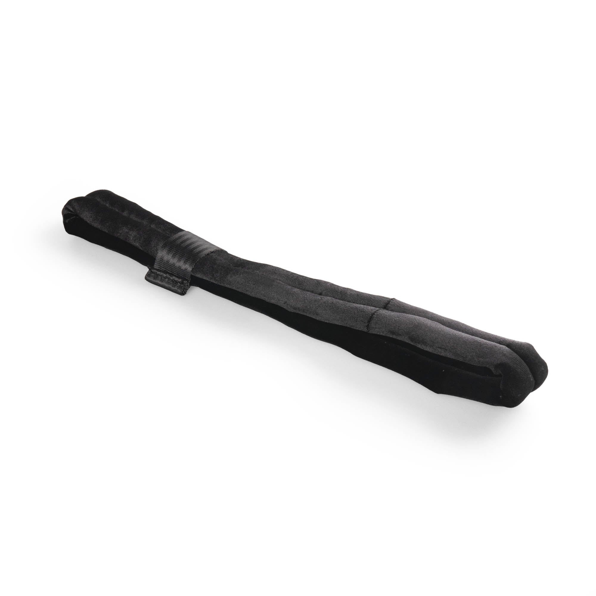 Black velvet hand loop diagonal