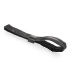 Black velvet hand loop diagonal open