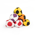 All colour variant firetoys hacky sacks stacked up