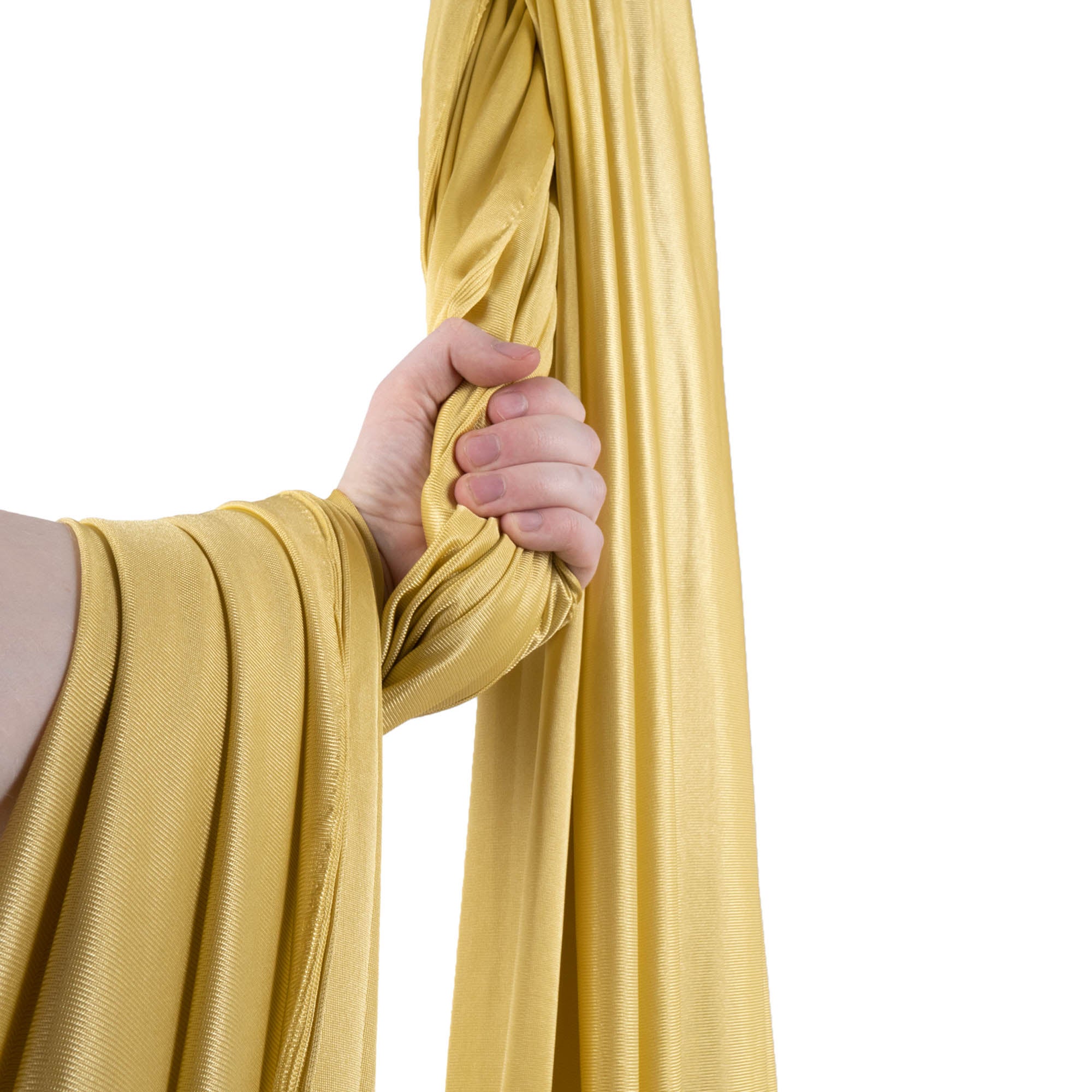 Gold hammock in hand