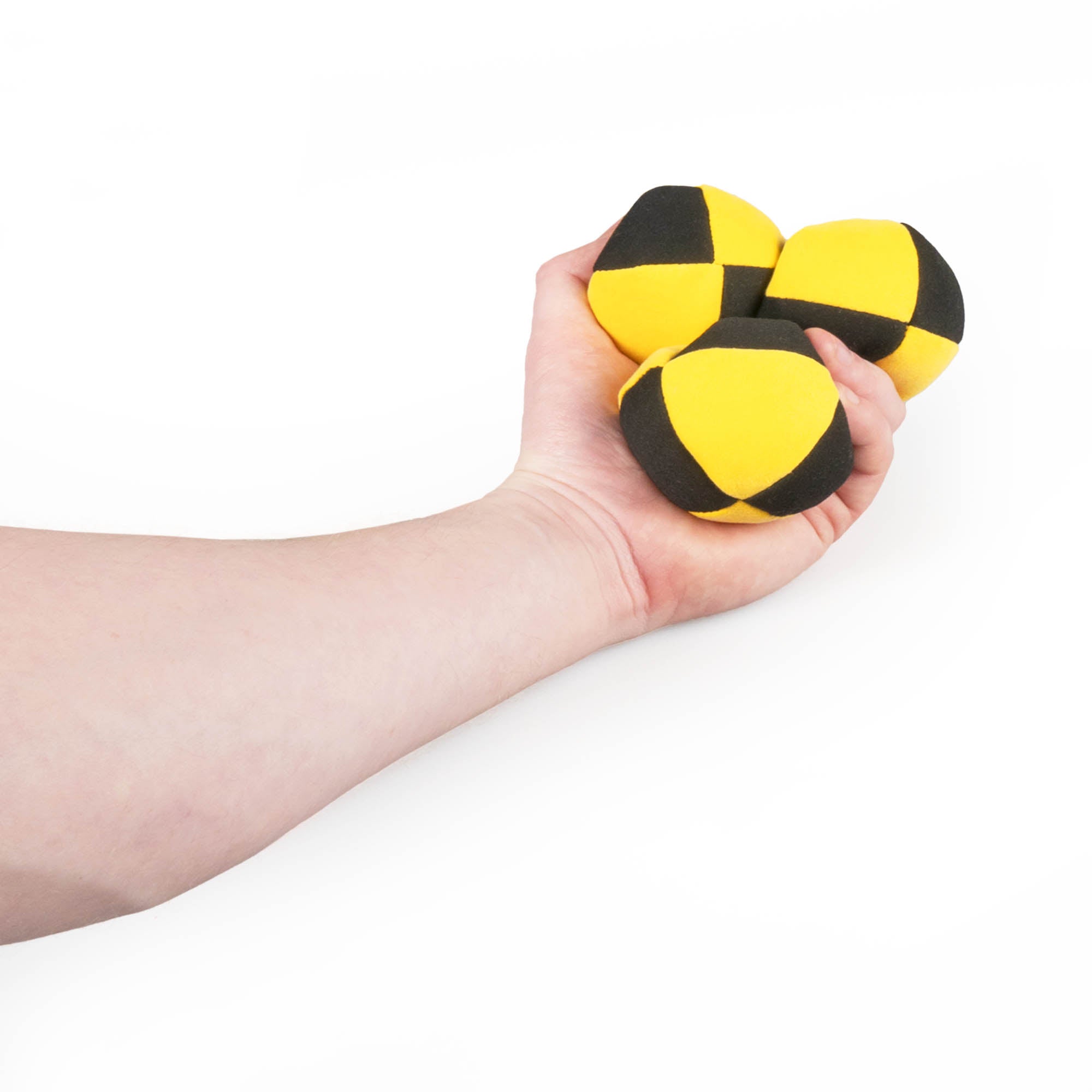 Yellow and black three in hand