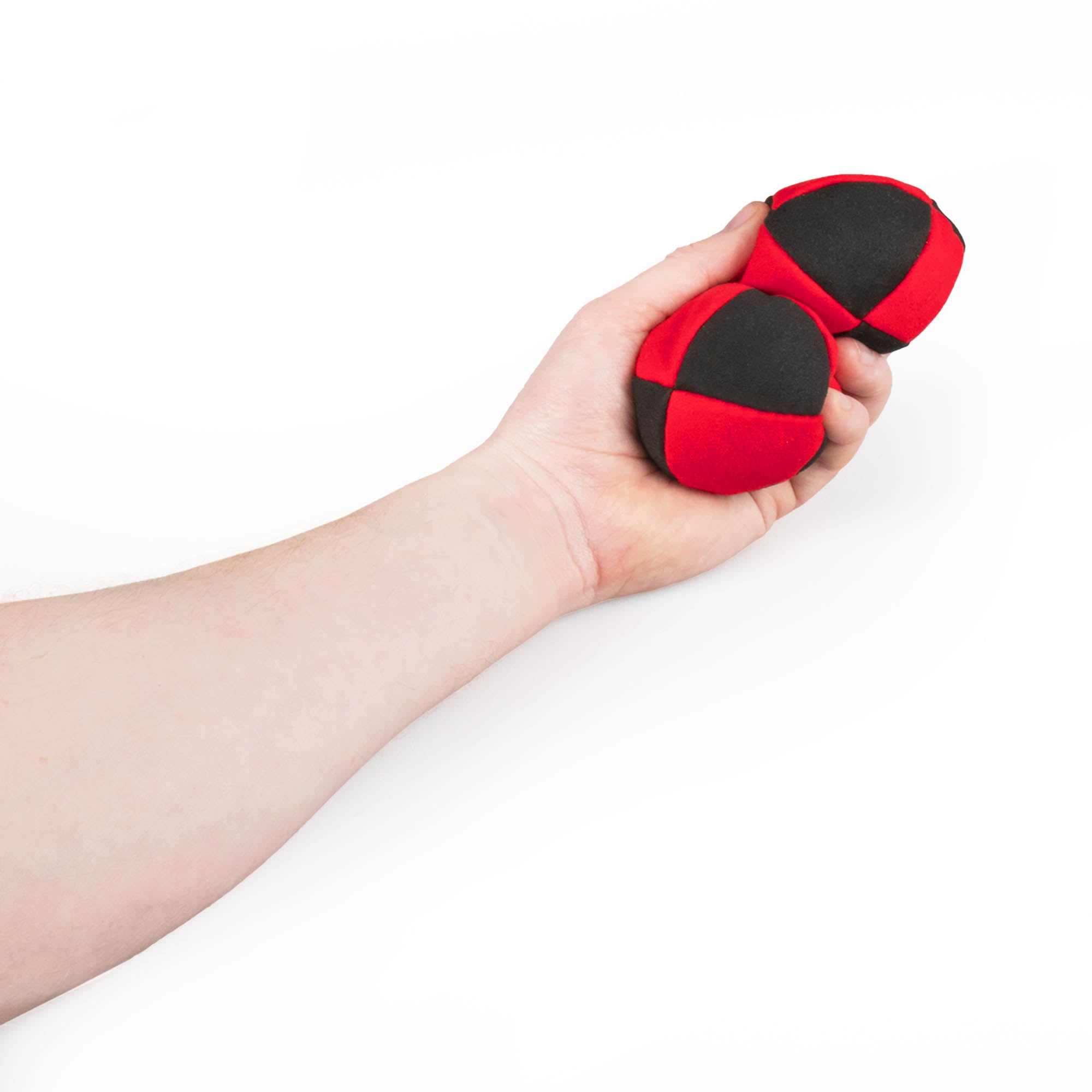 Red and black two in hand