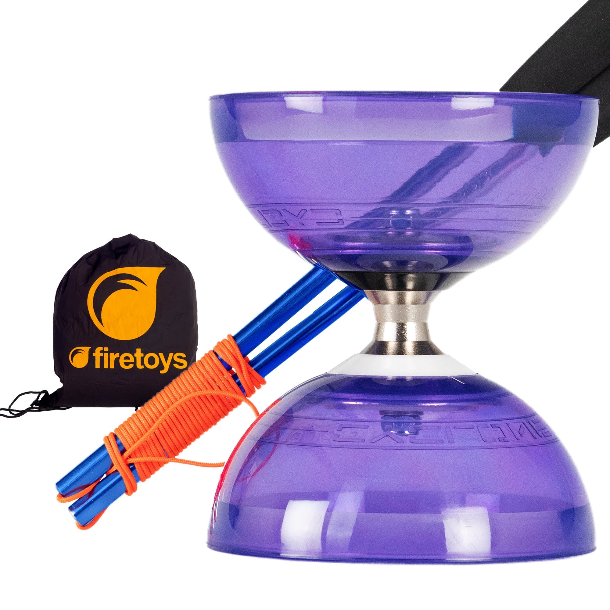 purple with blue sticks