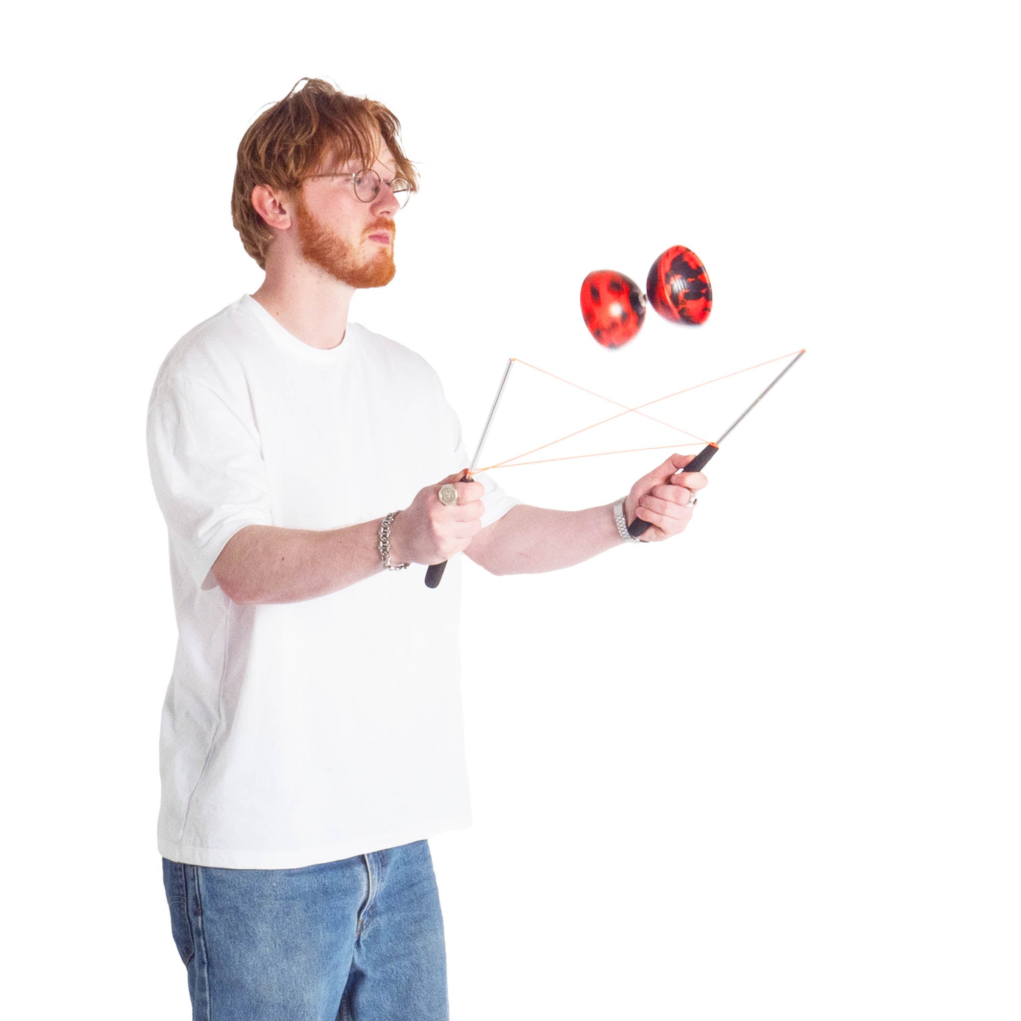 Juggle dream jester red / black action shot