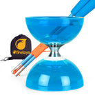 blue with blue sticks