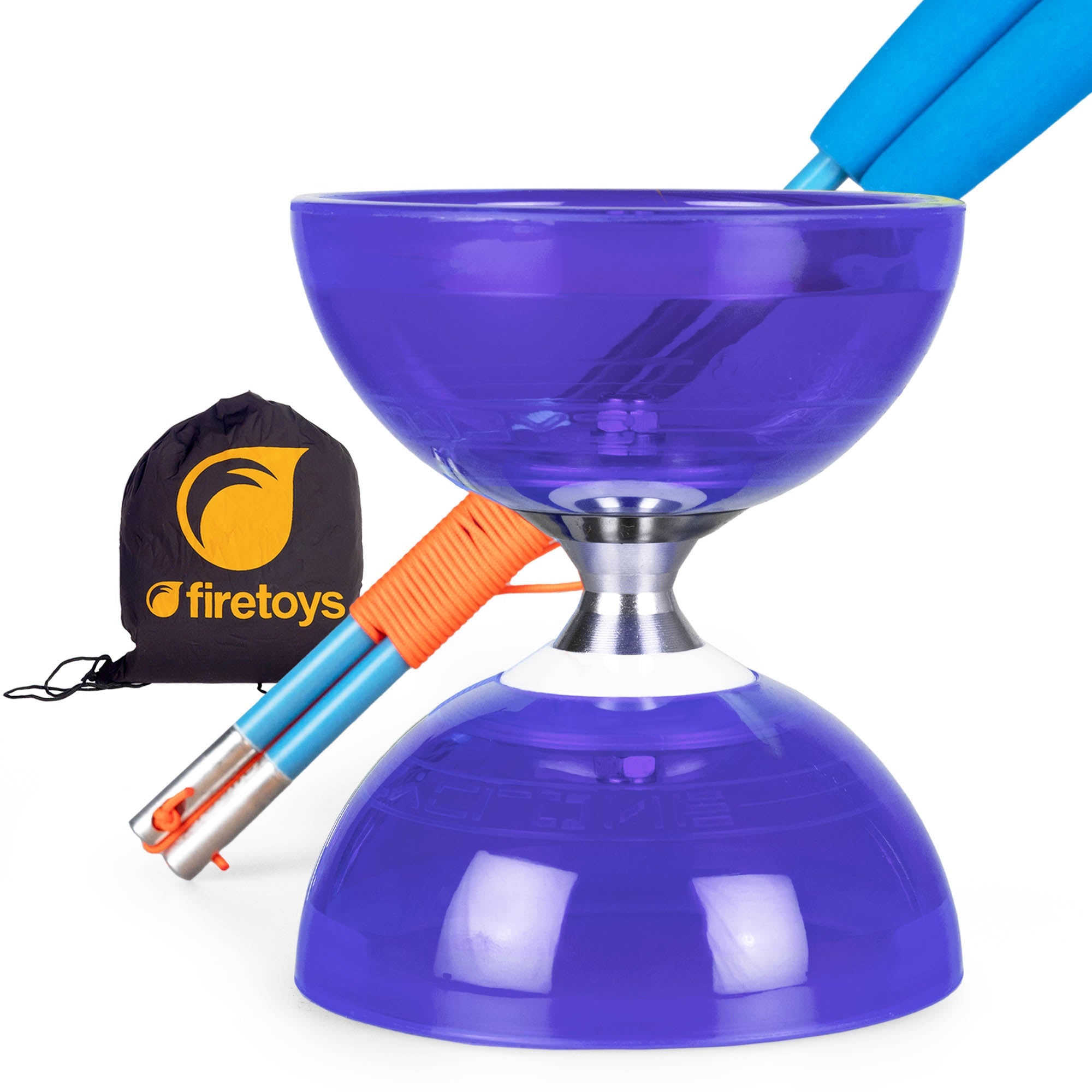 purple with blue sticks