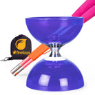 purple with pink sticks
