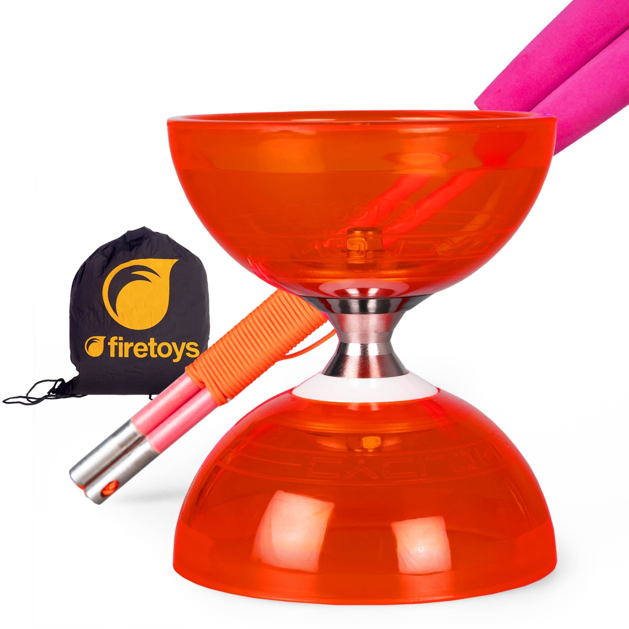 red with pink sticks