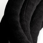 Black Leo cotton covered rope close up of texture