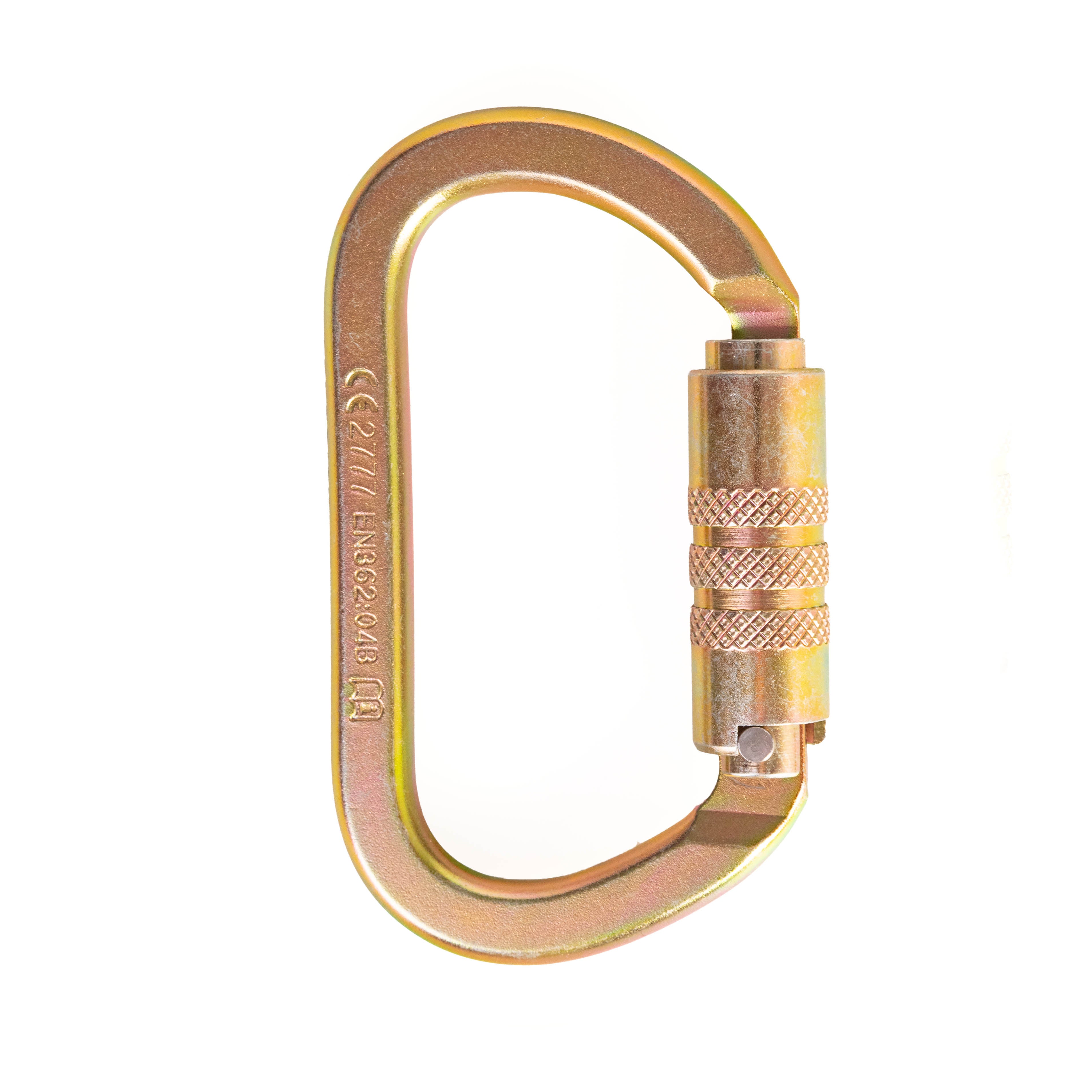 offset oval carabiner