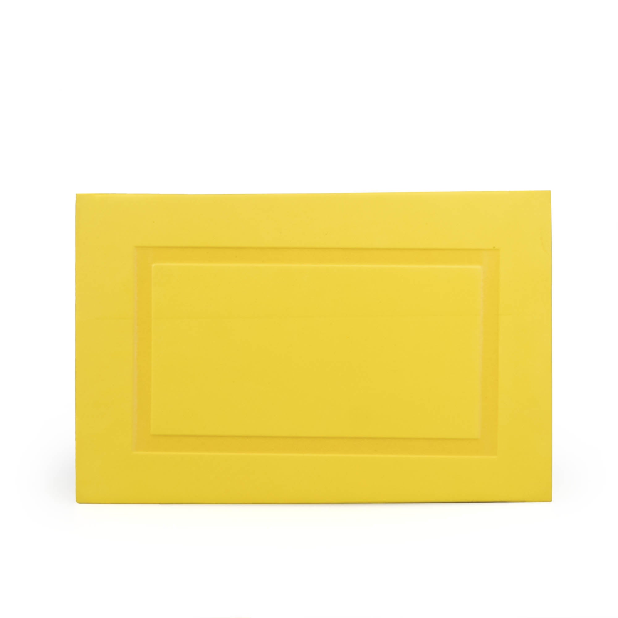 Status foam cigar box in blue straight on
