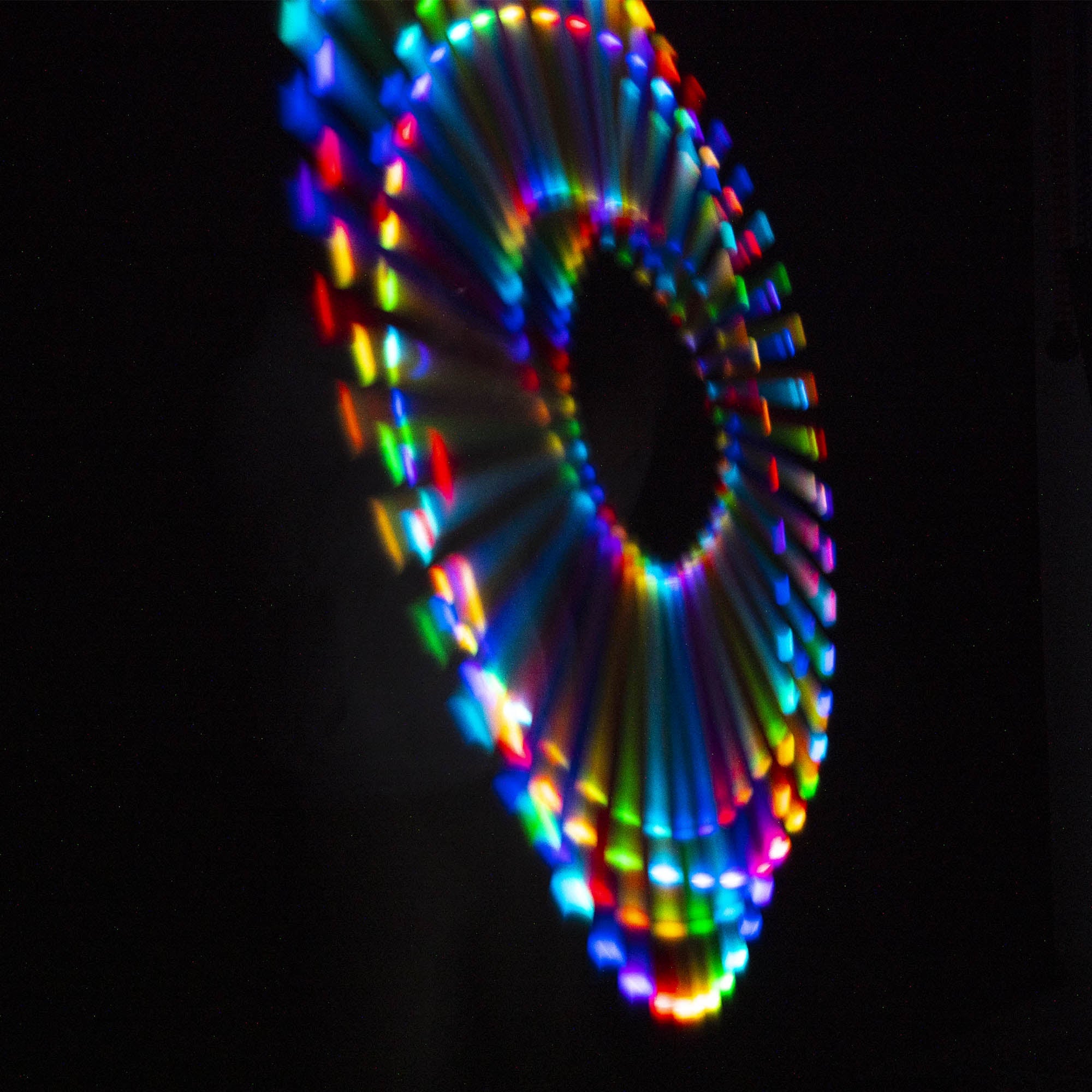 Threeworlds Fusion 3 part contact glow staff light trail 