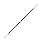Led glow staff on white background