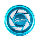 side view of aqua shutter