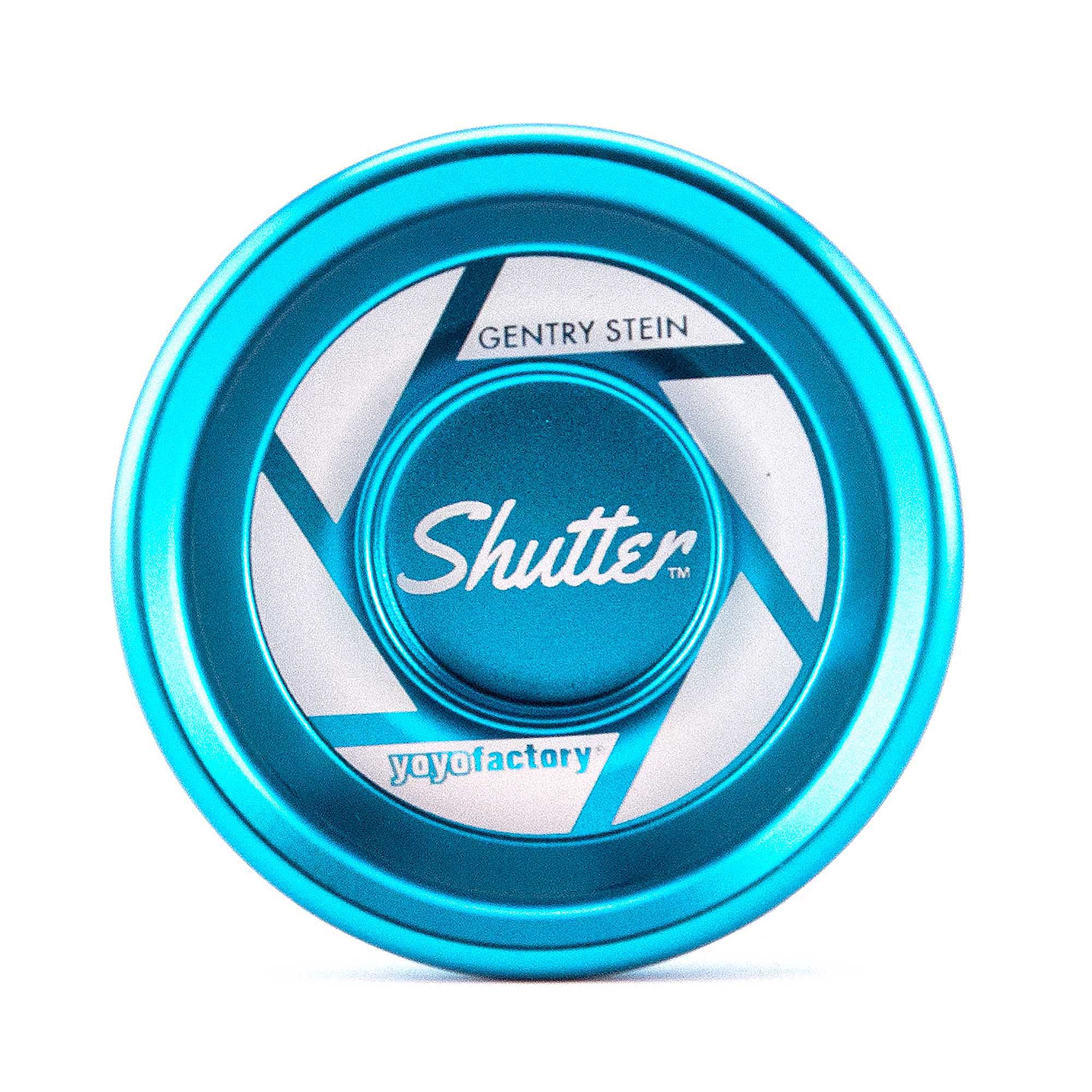 side view of aqua shutter