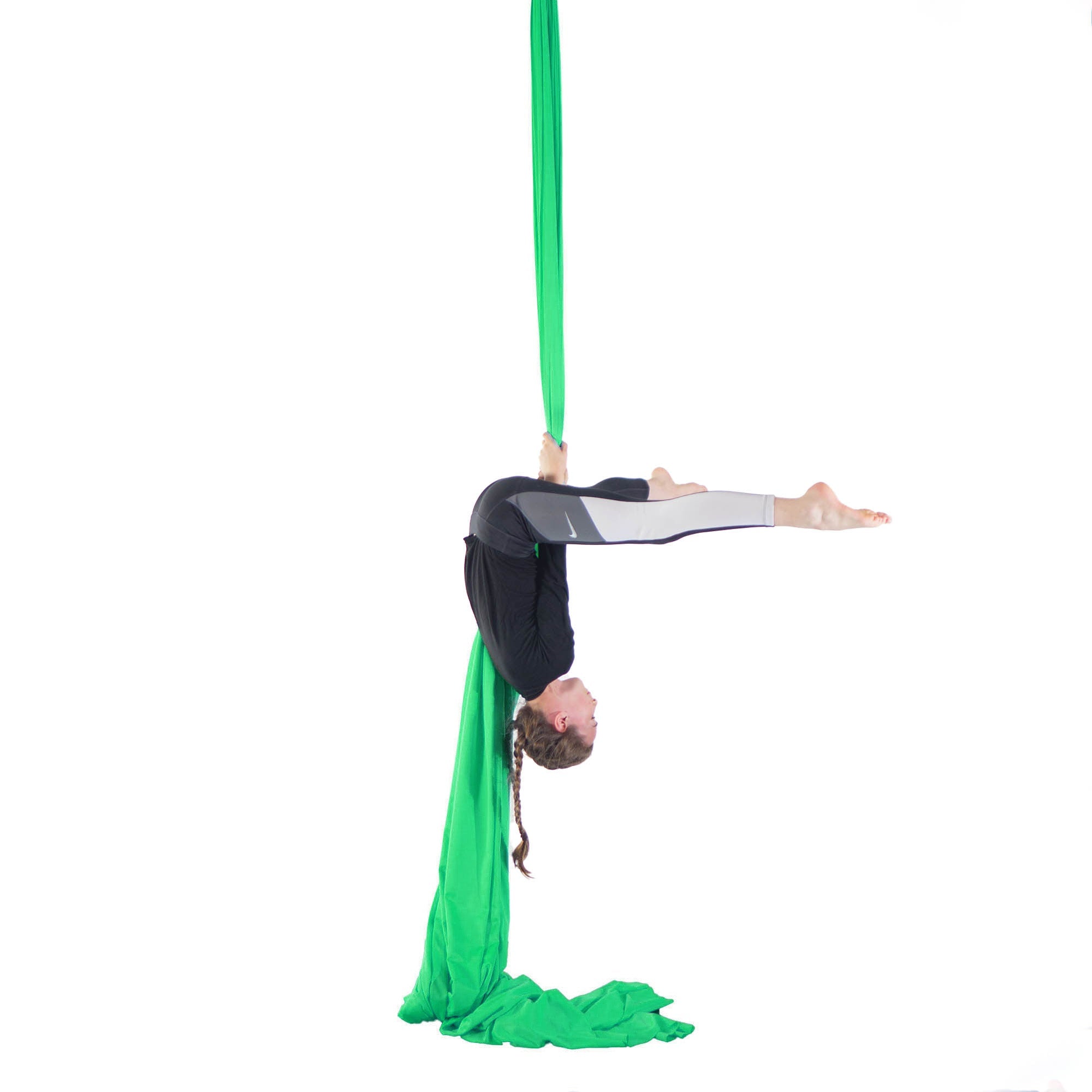 Firetoys youth silk green action shot
